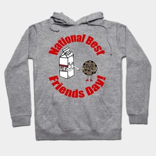 National Best Friends Day Milk and Cookies Hoodie